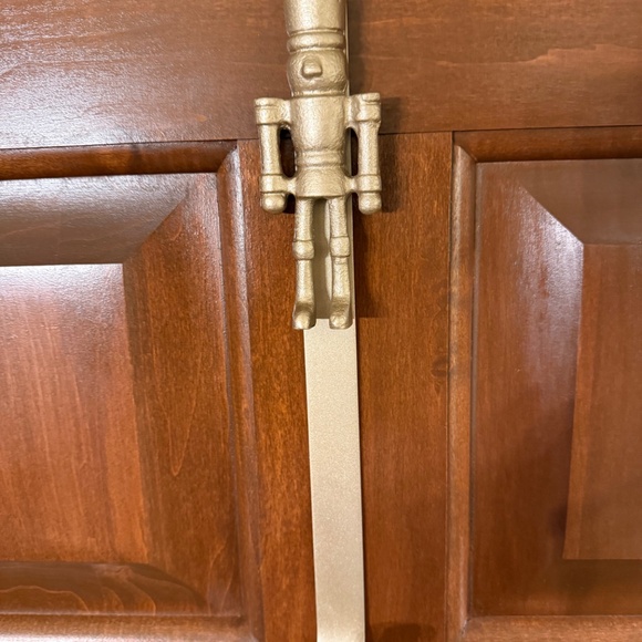 Metal Nutcracker Wreath Hanger - Picture 2 of 5